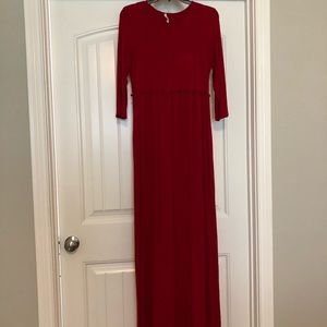 Red Maxi Dress